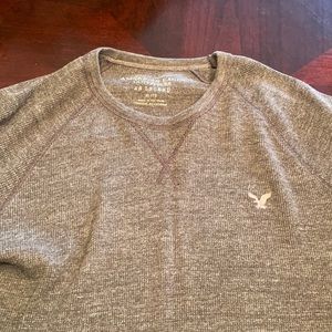 Men’s American Eagle. Long Sleeve XL. Thermal Waffle Knit shirt.